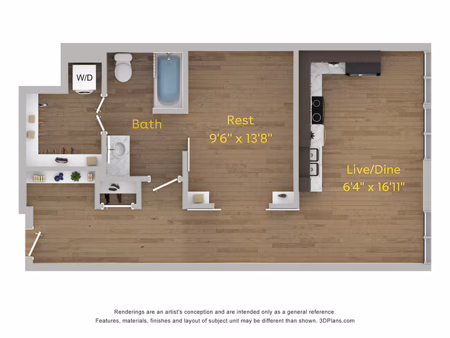 Unit 311 311 floor plan